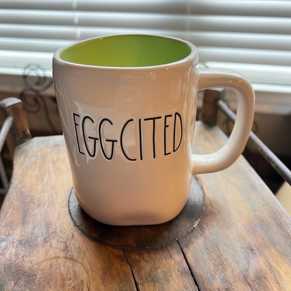 Excited Rae Dunn Mug - Picture 1 of 5